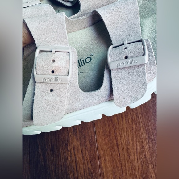 Birkenstock Papillio by Birkenstock Arizona slides in soft pink Eu 36 US 5-5.5 - Picture 5 of 9